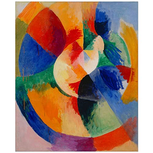 JUNIWORDS Poster, Robert Delaunay, Kreisformen, Sonne, Formes circulaires, Soleil, 60 x 48 cm (3001919) von JUNIWORDS