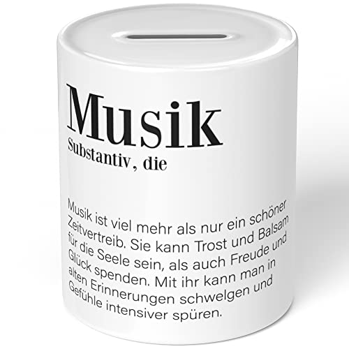JUNIWORDS Spardose Sparbüchse, Definition: Musik (1004033) von JUNIWORDS