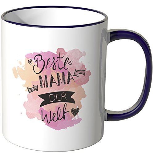 JUNIWORDS Tasse - Wähle Motiv & Farbe - "Beste Mama Aquarell" - Lila JUNIWORDS Tasse - Wähle Motiv & Farbe - "Beste Mama Aquarell" - Lila von JUNIWORDS