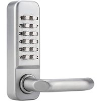 Rnemitery - Wasserdichtes mechanisches Codeschloss, 1-11-stellige Codekombination, Sicherheitspasswort, codiertes Schloss, schlüsselloses von RNEMITERY