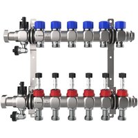 BOSCH Zubehör für Wohnungsstationen Edelstahl HK-Verteiler 6HK DFM 0-5l/min BOSCH Zubehör für Wohnungsstationen Edelstahl HK-Verteiler 6HK DFM 0-5l/min von JUNKERS BOSCH