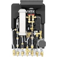 Junkers Bosch - bosch Wohnungsstat. FLOW8000 F8001 35IMS gemischt, Unterputz, Edelstahl, 35 kW von JUNKERS BOSCH