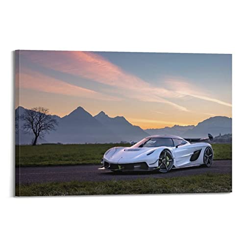 Hyper Car Poster für Koenigsegg Jesko Super Auto Sport Auto Dekorative Malerei Leinwand Wand und Kunst Bild Familie Schlafzimmer Dekor 20 x 30 cm Hyper Car Poster für Koenigsegg Jesko Super Auto Sport Auto Dekorative Malerei Leinwand Wand und Kunst Bild Familie Schlafzimmer Dekor 20 x 30 cm von JUNNA