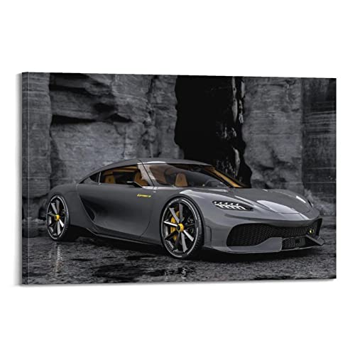 JUNNA Hyper Auto-Poster für Koenigsegg Gemera Supercar Sport Auto Dekorative Malerei Leinwand Wand und Kunst Bild Familie Schlafzimmer Dekor 20 x 30 cm JUNNA Hyper Auto-Poster für Koenigsegg Gemera Supercar Sport Auto Dekorative Malerei Leinwand Wand und Kunst Bild Familie Schlafzimmer Dekor 20 x 30 cm von JUNNA