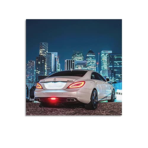 JUNNA Sportauto-Poster für AMG CLS 63 Rennwagen, dekoratives Gemälde, Leinwand, Wand- und Kunstbild, Familien-Schlafzimmer, Dekoration, 40 x 40 cm JUNNA Sportauto-Poster für AMG CLS 63 Rennwagen, dekoratives Gemälde, Leinwand, Wand- und Kunstbild, Familien-Schlafzimmer, Dekoration, 40 x 40 cm von JUNNA