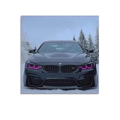 JUNNA Sportauto-Poster für BMW F82 M4 Super Car Racing Car Dekorative Malerei Leinwand Wand und Kunst Bild Familie Schlafzimmer Dekor 70 x 70 cm JUNNA Sportauto-Poster für BMW F82 M4 Super Car Racing Car Dekorative Malerei Leinwand Wand und Kunst Bild Familie Schlafzimmer Dekor 70 x 70 cm von JUNNA