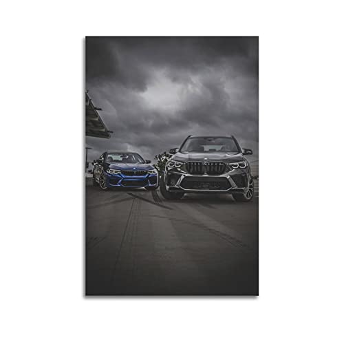 JUNNA Sportauto-Poster für BMW X5 M F95 und M5 F90 Super Car Dekorative Malerei Leinwand Wand und Kunst Bild Familie Schlafzimmer Dekor 30 x 45 cm JUNNA Sportauto-Poster für BMW X5 M F95 und M5 F90 Super Car Dekorative Malerei Leinwand Wand und Kunst Bild Familie Schlafzimmer Dekor 30 x 45 cm von JUNNA