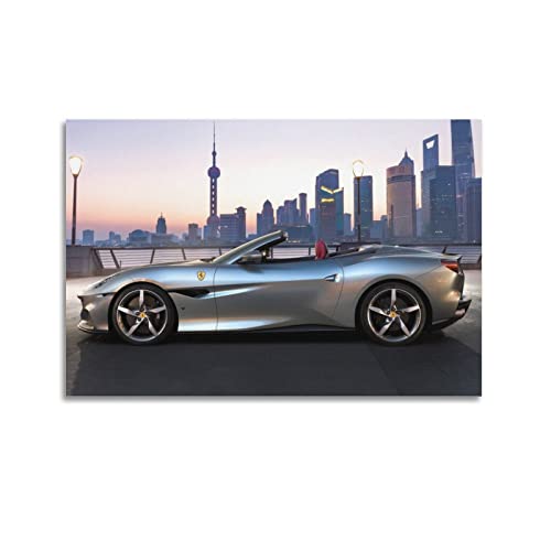 JUNNA Supercar Poster für Ferrari Portofino M Sportauto, dekoratives Gemälde, Leinwand, Wand- und Kunstbild, Familien-Schlafzimmer, Dekoration, 30 x 45 cm JUNNA Supercar Poster für Ferrari Portofino M Sportauto, dekoratives Gemälde, Leinwand, Wand- und Kunstbild, Familien-Schlafzimmer, Dekoration, 30 x 45 cm von JUNNA