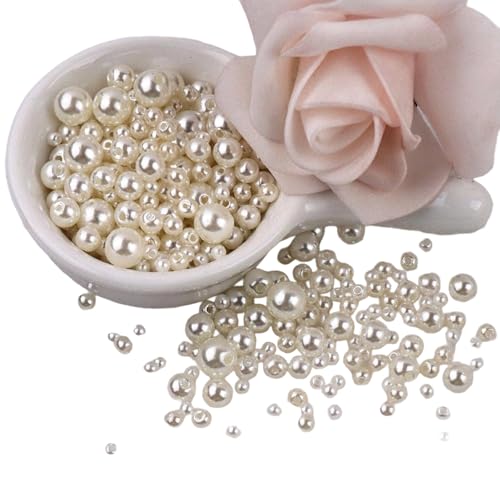 150pcs Perlenperlen Für Handwerksdekoration 3mm-8mm Runde Imitation Perlenharzperlen Für Schmuckbrautkleid 150pcs Perlenperlen Für Handwerksdekoration 3mm-8mm Runde Imitation Perlenharzperlen Für Schmuckbrautkleid von JUNNASALIKER