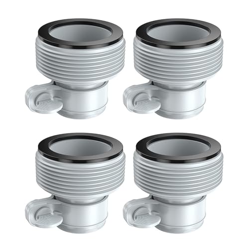 2pcs/4pcs Pool Schlauchadapter Effektiver Pool Abflusspumpen Adapter Pool Schlauchanschluss Mit Gewinnen Für Den Pool von JUNNASALIKER