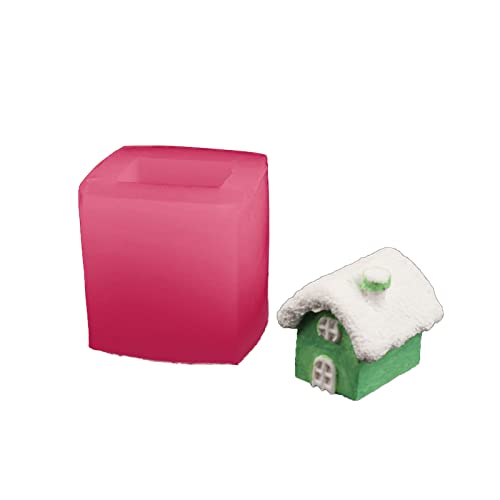 4 Typen Haus Kerze Silikonform Fondant Schokoladenform Tonharz Modell Kuchen Dekorieren Werkzeug Backzubehör 4 Typen Haus Kerze Silikonform Fondant Schokoladenform Tonharz Modell Kuchen Dekorieren Werkzeug Backzubehör von JUNNASALIKER