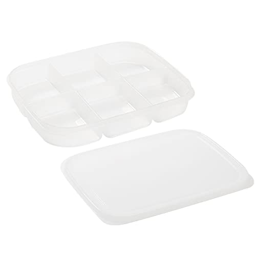 5/6 Gitter Teiler Kühlschrank Aufbewahrungsbox Mehrzweckorganisation Für Küchenfleisch Zwiebel Knoblauch von JUNNASALIKER