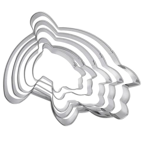 5 Teilige Mexikaner Brotmuster Prägeformen Edelstahl Keksschimmelschimmel Conchae Stamp Food Grade Backvorrichtungen 5 Teilige Mexikaner Brotmuster Prägeformen Edelstahl Keksschimmelschimmel Conchae Stamp Food Grade Backvorrichtungen von JUNNASALIKER