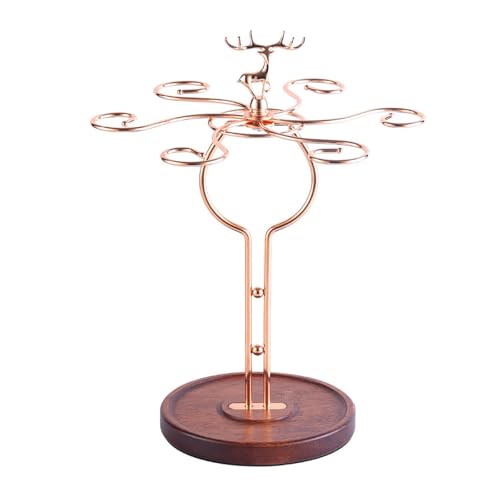 6 Weingläser Tabletop Display Trocknen Rack Rötung Weinglas Rack Goblet Lager Rack Arbeitsplatte Weinglashalter von JUNNASALIKER