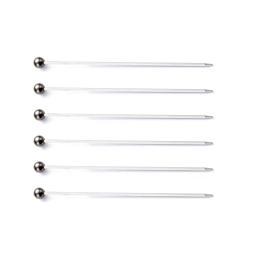 6pcs Praktischer Kuchen Tester Spieß Nadel Backwerkzeug Wiederverwendbar von JUNNASALIKER