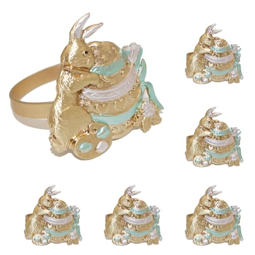 6pcs Schöne Serviettes Schnallen Kaninchen Servietten Ringe Spring Tischdekoration Servietten Schnallen Schnallen 6pcs Schöne Serviettes Schnallen Kaninchen Servietten Ringe Spring Tischdekoration Servietten Schnallen Schnallen von JUNNASALIKER