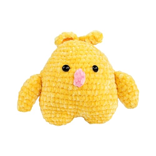 Anfänger Häkeln Kits Häkeln Tierpuppen Mit Garnhäkeln Haken Anweisungen Häkeln Handwerksstart Für Erwachsene von JUNNASALIKER