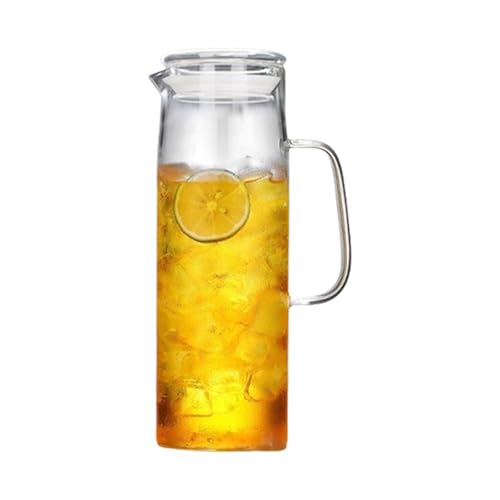 Auswirkungen Resistenter Glasflasche Robuster Glaskaraffe Für Eiskaffeemilch Und Andere Getränke Ideal Für Den Täglichen Gebrauch von JUNNASALIKER