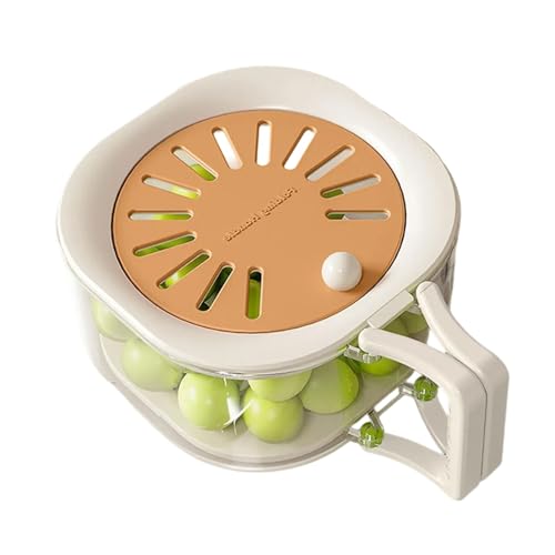 Bequemer Obst Abflussbehälter 2 In 1 Obst Und Abflusskorb Mit Zum Einfachen Waschen Und Lagerung Bequemer Obst Abflussbehälter 2 In 1 Obst Und Abflusskorb Mit Zum Einfachen Waschen Und Lagerung von JUNNASALIKER