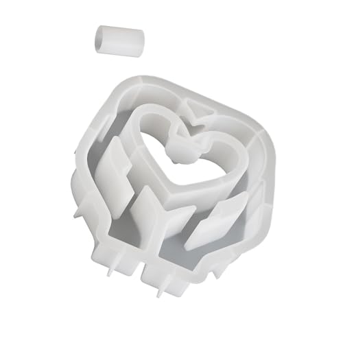 Blumenknopf Vase Formen Die Entzückende Hydroponische Pflanze Mit Herz Silikonblütenpot Formen Silikontextur Entwerfen von JUNNASALIKER