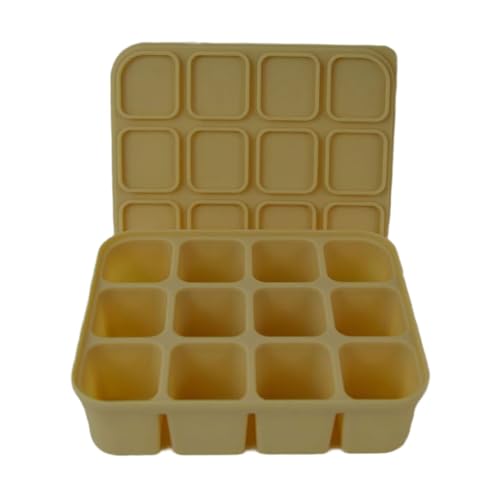 Brown Silicon Ice Cubes Maker Mit Schutzdeckel Perfekt Für Heimköche Und Hochwertige Lifestyle Enthusiasten von JUNNASALIKER