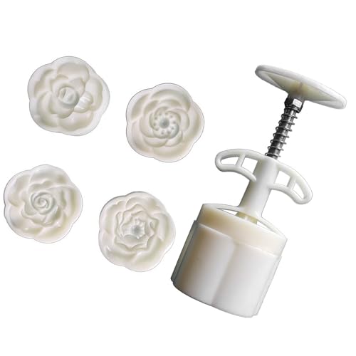 Cookie Stempel 3D Blumenmuster Dessert Formen Handdruck Desserthersteller Backwerkzeug Für Midautumn Festival Dauer Cookie Stempel 3D Blumenmuster Dessert Formen Handdruck Desserthersteller Backwerkzeug Für Midautumn Festival Dauer von JUNNASALIKER