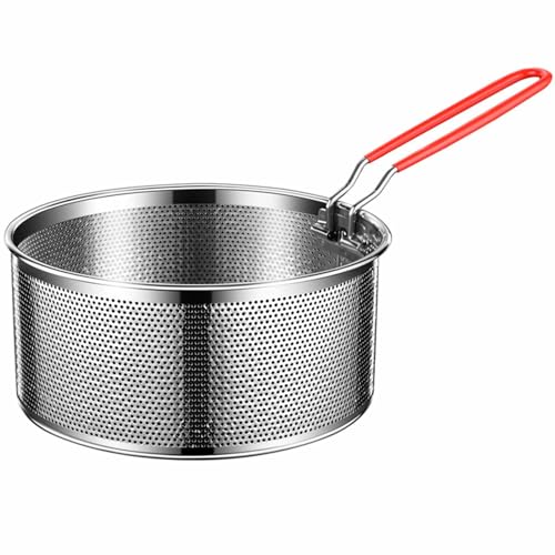 Edelstähle Mesh Sims Für Hometableware Frittierkorb Tragbare Küche Kochsiegse Colander Kitchen von JUNNASALIKER