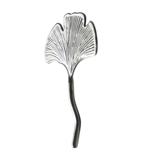 Eleganter Edelstahl Stäbchen Essstäbchen REST GINKGOS Blattform Geformtes Geschirrhalter Besteck Esstisch Zubehör von JUNNASALIKER