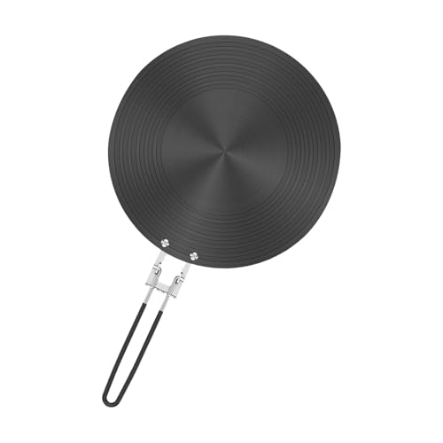 Faltbare Aluminiumwärme Diffusorplatte Für Gasherd 6 Mm Dickes Schnelles Abtrustungsfach Verbessert Die Kocheffizienz von JUNNASALIKER
