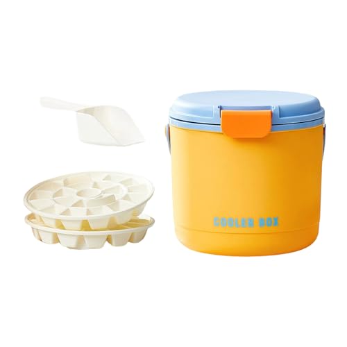 Flexibler Eiswürfel Maker Ice Cubes Tablett Bequem Isolierter Eiseimer Eisformen Kunststoff Textur Perfekt Für Getränke von JUNNASALIKER