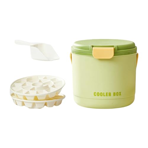 Flexibler Eiswürfel Maker Ice Cubes Tablett Bequem Isolierter Eiseimer Eisformen Kunststoff Textur Perfekt Für Getränke von JUNNASALIKER