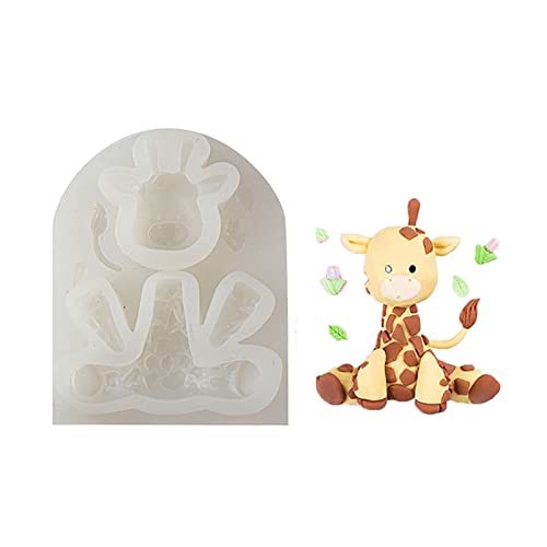 Fondant Formen Kuchen Dekoration Werkzeuge Tierform Backform Silikon Textur Backzubehör Für Kuchendessert von JUNNASALIKER