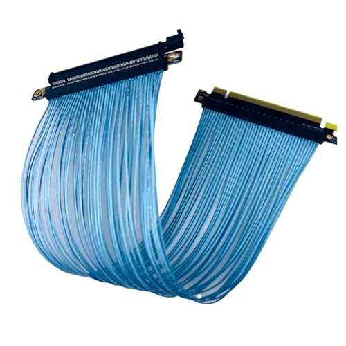 Hochgeschwindiger PCIE4.0 X16 Risers Cable GPU Erweiterungskabel 32 S 12 V Netzteil Für AI Server 3090 GPU Silberplatte von JUNNASALIKER