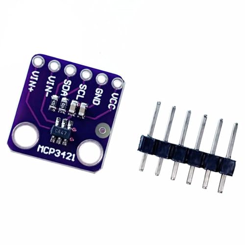 JUNNASALIKER 1Set MCP3421 I2C Board High Resolution MCP3421A0T Für Die Industrielle Automatisierung Und Kontrolle von JUNNASALIKER