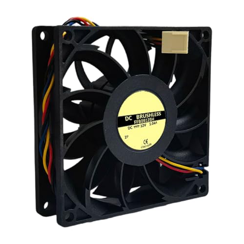 92x92x25mm 92 Mm 12 V 1 04a Kühllüfter 90.05CFM Luftströme Doppellager Für Netzteile Und Server von JUNNASALIKER