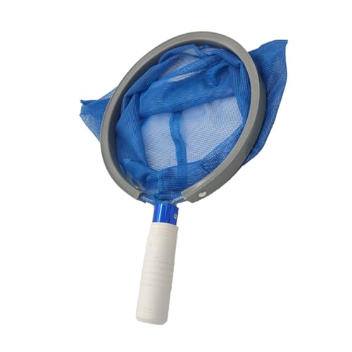 JUNNASALIKER Effizienter Pool Skimmer Mit Feinen Maschen Zum Fangen Trümmerschwimmbecken Schmutz Entfernungswerkzeug Aluminium von JUNNASALIKER