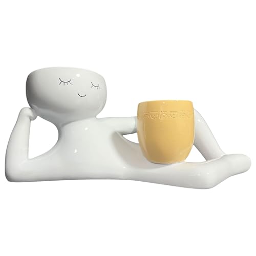 JUNNASALIKER Fun Lazy Guy Staes Art Sculpture Office Home Decors Desktop Lazy Guy Model Desk Statue Dekoration JUNNASALIKER Fun Lazy Guy Staes Art Sculpture Office Home Decors Desktop Lazy Guy Model Desk Statue Dekoration von JUNNASALIKER