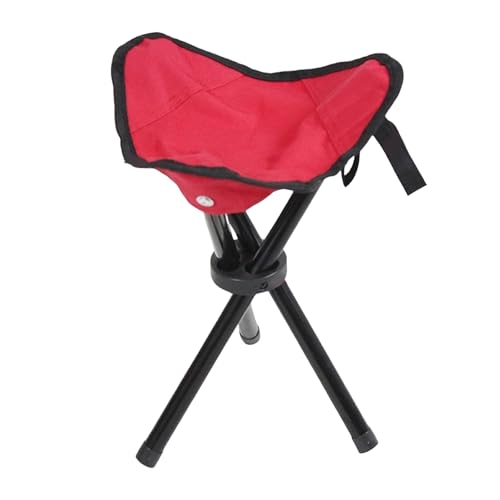 JUNNASALIKER Gartenklapper Sitzstativstuhl Faltbare 3 Beinstuhl Zum Wandern Camping Fishing Stativhocker Tragbar JUNNASALIKER Gartenklapper Sitzstativstuhl Faltbare 3 Beinstuhl Zum Wandern Camping Fishing Stativhocker Tragbar von JUNNASALIKER