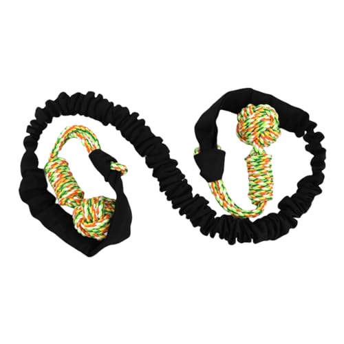 JUNNASALIKER Hunde Molar Knoten Seil Spielzeug Lustig Interaktiv Outdoor Bungee Tug Toy Haustierzahn Reinigen Kaut Spielzeug Haustier Vorräte JUNNASALIKER Hunde Molar Knoten Seil Spielzeug Lustig Interaktiv Outdoor Bungee Tug Toy Haustierzahn Reinigen Kaut Spielzeug Haustier Vorräte von JUNNASALIKER