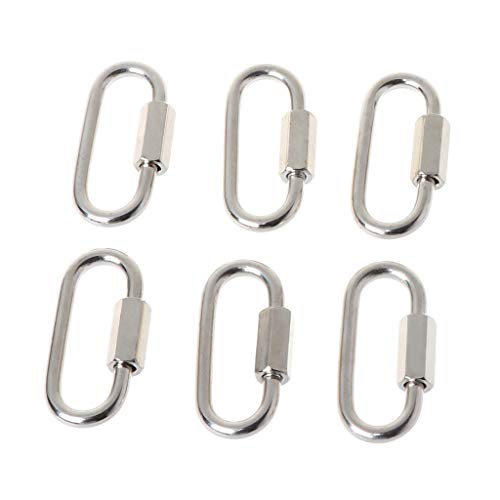 JUNNASALIKER Kleine Karabiner Für Vogelkäfig Rucksack Spielzeug Spring Haken Schnellverbindungs Schlüsselkäse Edelstahl Schnellverbindung Für Käfig JUNNASALIKER Kleine Karabiner Für Vogelkäfig Rucksack Spielzeug Spring Haken Schnellverbindungs Schlüsselkäse Edelstahl Schnellverbindung Für Käfig von JUNNASALIKER