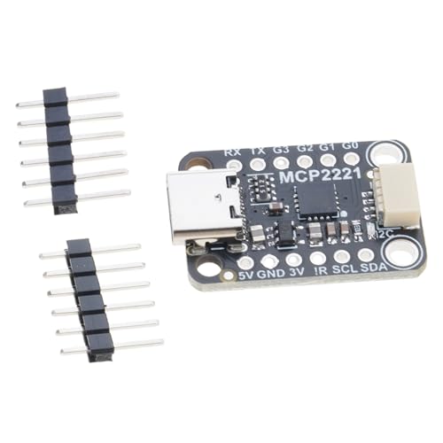 JUNNASALIKER MCP2221A USB GPIO Adapterplatine Zur Verbesserung Der Datenerfassungsgerätesteuerungsanaloga/digitaler GPIO Pin JUNNASALIKER MCP2221A USB GPIO Adapterplatine Zur Verbesserung Der Datenerfassungsgerätesteuerungsanaloga/digitaler GPIO Pin von JUNNASALIKER