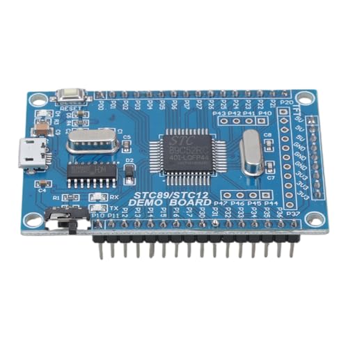 JUNNASALIKER Mehrere Schnittstellen STC89C52 STC51 Cores Development Board Für Projekte Und Prototypen Tests von JUNNASALIKER