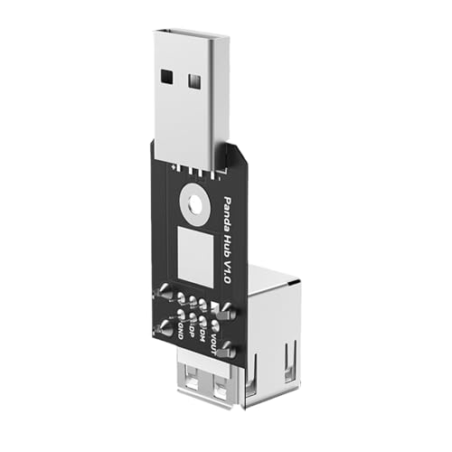 JUNNASALIKER Panda Adapter Doppel USB Erweiterungsschutz Perfekt Für P1S/P1P 3D Drucker Panda Touch von JUNNASALIKER