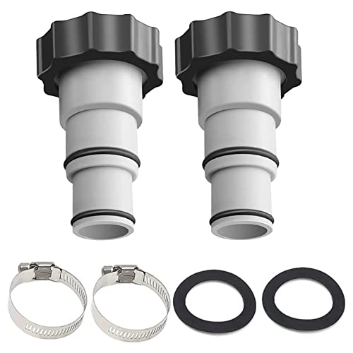 JUNNASALIKER Schlauchadapter Ersetzen Sie Für Den Oberen Grundstück Swimmingpool 1.25 ''-1 5 Schlauchadapter Für W/Kragen Für Gewindeverbindungspum von JUNNASALIKER