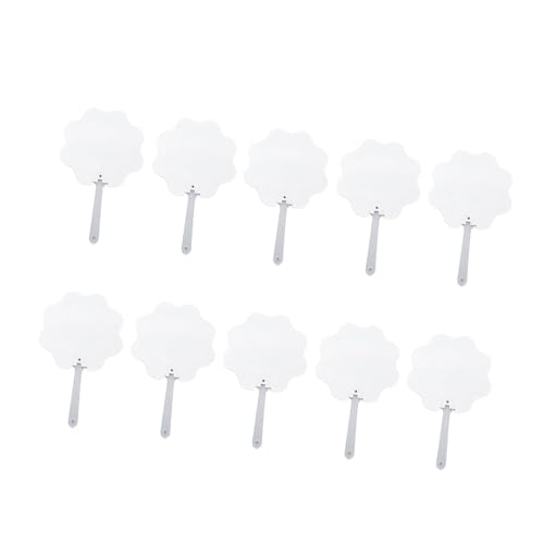 JUNNASALIKER Set Von 10 Handlüfter Mit Blims Sublimationsflächen Zur Schaffung Einer Einzigartigen Hochzeit Und Party von JUNNASALIKER