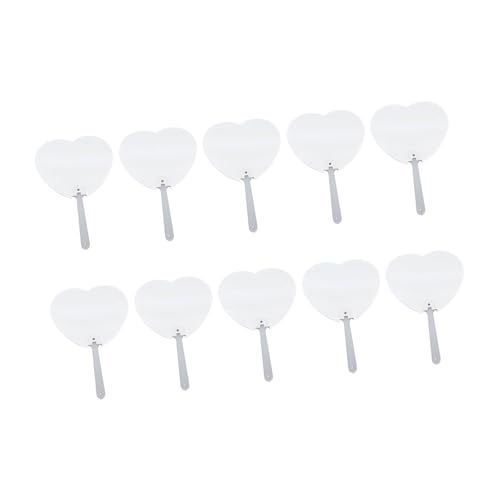 JUNNASALIKER Set Von 10 Handlüfter Mit Blims Sublimationsflächen Zur Schaffung Einer Einzigartigen Hochzeit Und Party von JUNNASALIKER