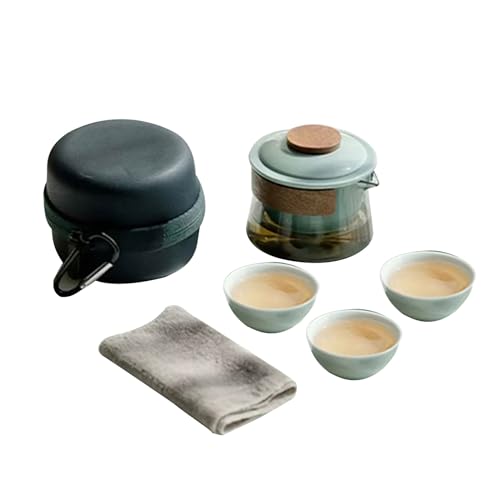 Keramik Gongfu Set Tragbares Reise Set Mit Teetuch Handtuch Reisetasche Geeignet Für Reisen Nach Hause Freien Keramik Gongfu Set Tragbares Reise Set Mit Teetuch Handtuch Reisetasche Geeignet Für Reisen Nach Hause Freien von JUNNASALIKER