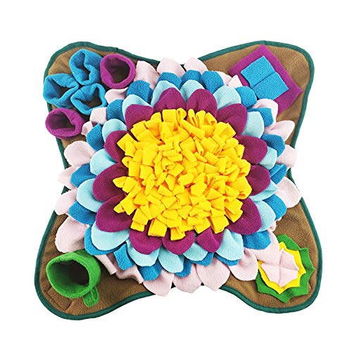JUNNASALIKER Langsame Fütterung Puzzle Matte Teppich Entlasten Spannung Faltbarer Geruchsgeruch Training Schnüffeln Langsames Fütterungsschale Lebensmittelspender JUNNASALIKER Langsame Fütterung Puzzle Matte Teppich Entlasten Spannung Faltbarer Geruchsgeruch Training Schnüffeln Langsames Fütterungsschale Lebensmittelspender von JUNNASALIKER