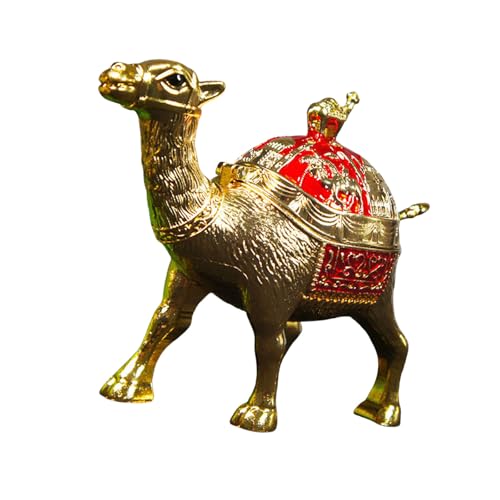 Metallkamelen Figuren Dekoration Zuckerbehälter COORKOUMSCHELLE Mit Deckel Und Löffel Tierschmuck Schmuckschachtel Metallkamelen Figuren Dekoration Zuckerbehälter COORKOUMSCHELLE Mit Deckel Und Löffel Tierschmuck Schmuckschachtel von JUNNASALIKER