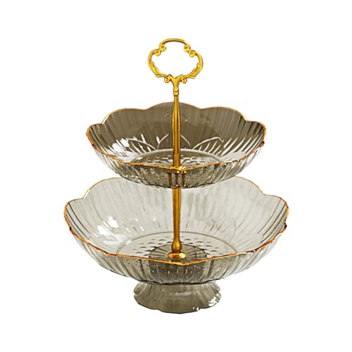 Moderne Doppelschicht Obst Rack Praktische Lebensmittelschale Obstschale Plastikmaterial Perfekt Für Häuserbüros Und Restaurant Moderne Doppelschicht Obst Rack Praktische Lebensmittelschale Obstschale Plastikmaterial Perfekt Für Häuserbüros Und Restaurant von JUNNASALIKER